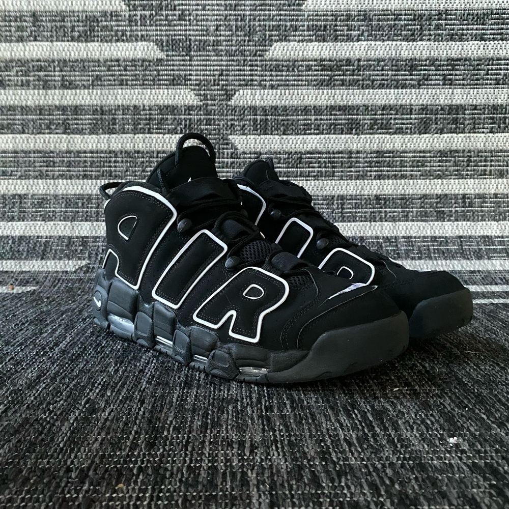Nike Air More - Uptempo - Black and White - size 13